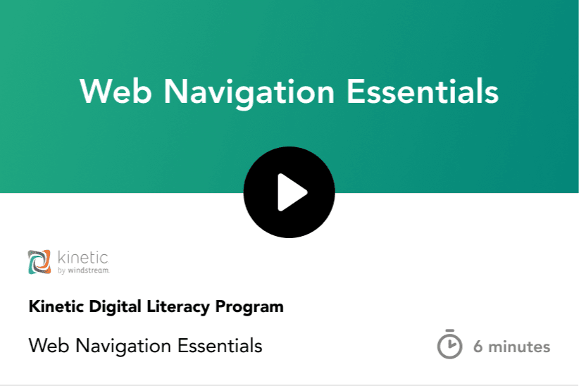 Web Navigation Essentials