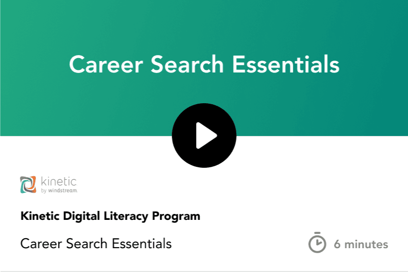 Career Search Essentials